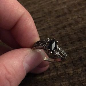 Avon Jewelry - Avon Faceted Onyx Sterling Silver Ring Avon Jewelry - Avon Faceted Onyx Sterling Silver Ring
